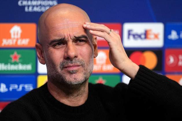 Pep Guardiola rueda de prensa Manchester City / Foto: dpa - Martin Rickett Pep Guardiola rueda de prensa Manchester City / Foto: dpa - Martin Rickett