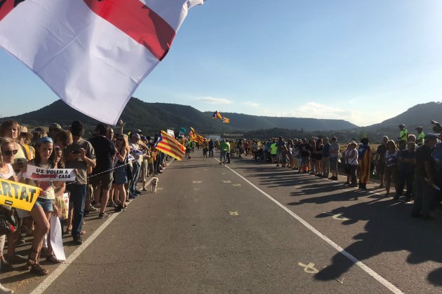 concentració davant lledoners Gemma Liñán