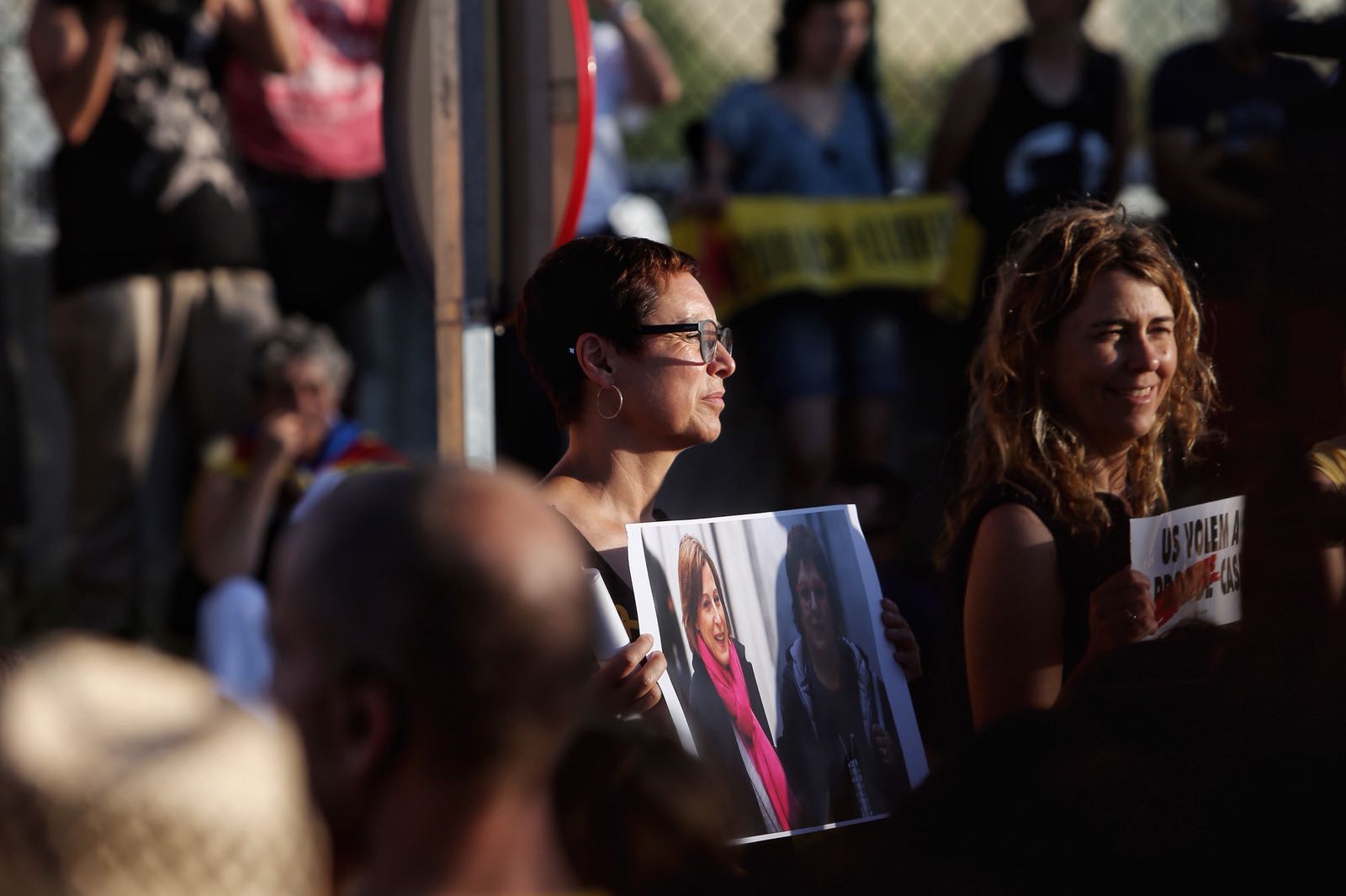 L’emotiu discurs de Montse Bassa: “Han entrat a Catalunya però no són a casa”