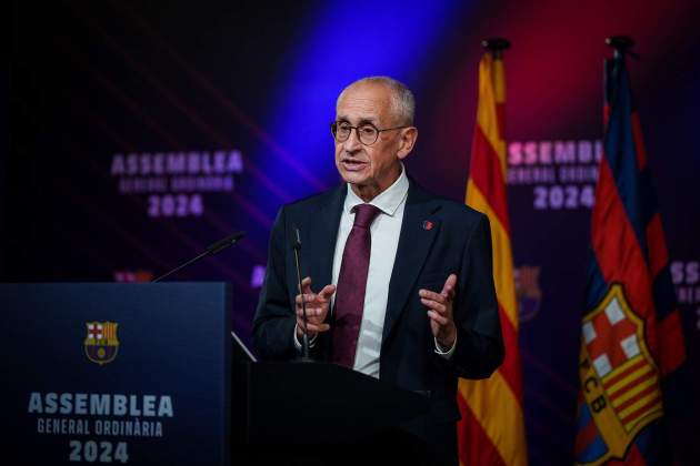 Ferran Olivé Asamblea Barça / Foto: FC Barcelona Ferran Olivé Asamblea Barça / Foto: FC Barcelona