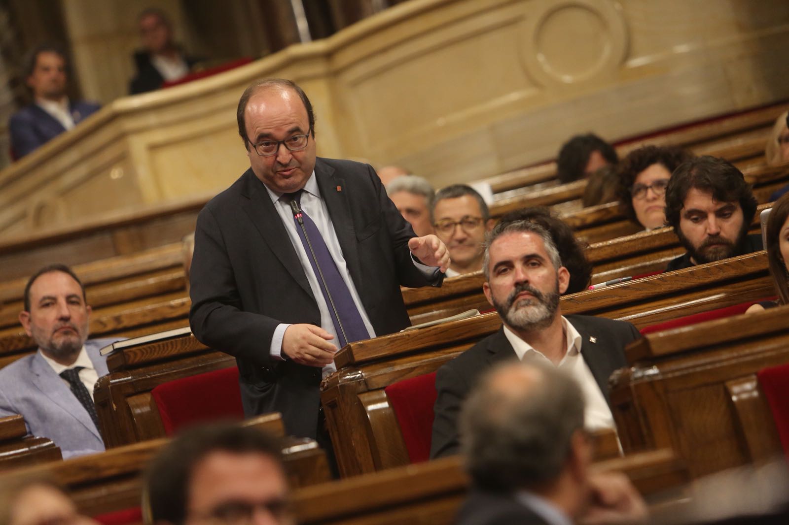El PSC pide la comparecencia de Aragonés por plantar el Consejo de Política Fiscal