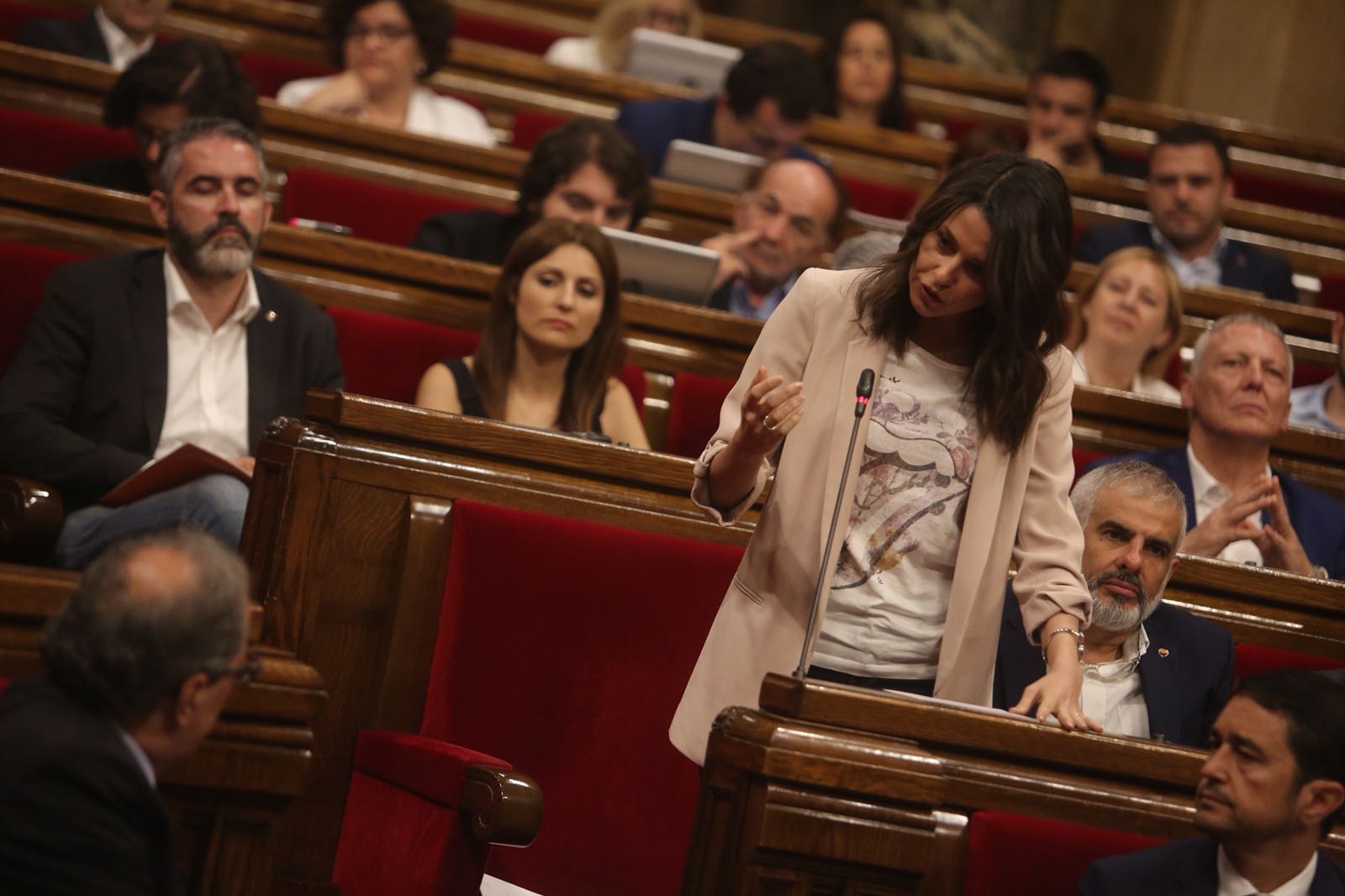 Cs y PSC intentan detener el debate de la moción de la CUP (y Torrent lo rechaza)