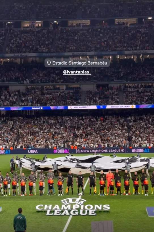 Victoria Federica al Santiago Bernabeu / Instagram Victoria Federica al Santiago Bernabeu / Instagram