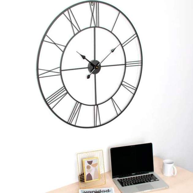 Reloj de pared ovalado Clásico Reloj de pared ovalado Clásico