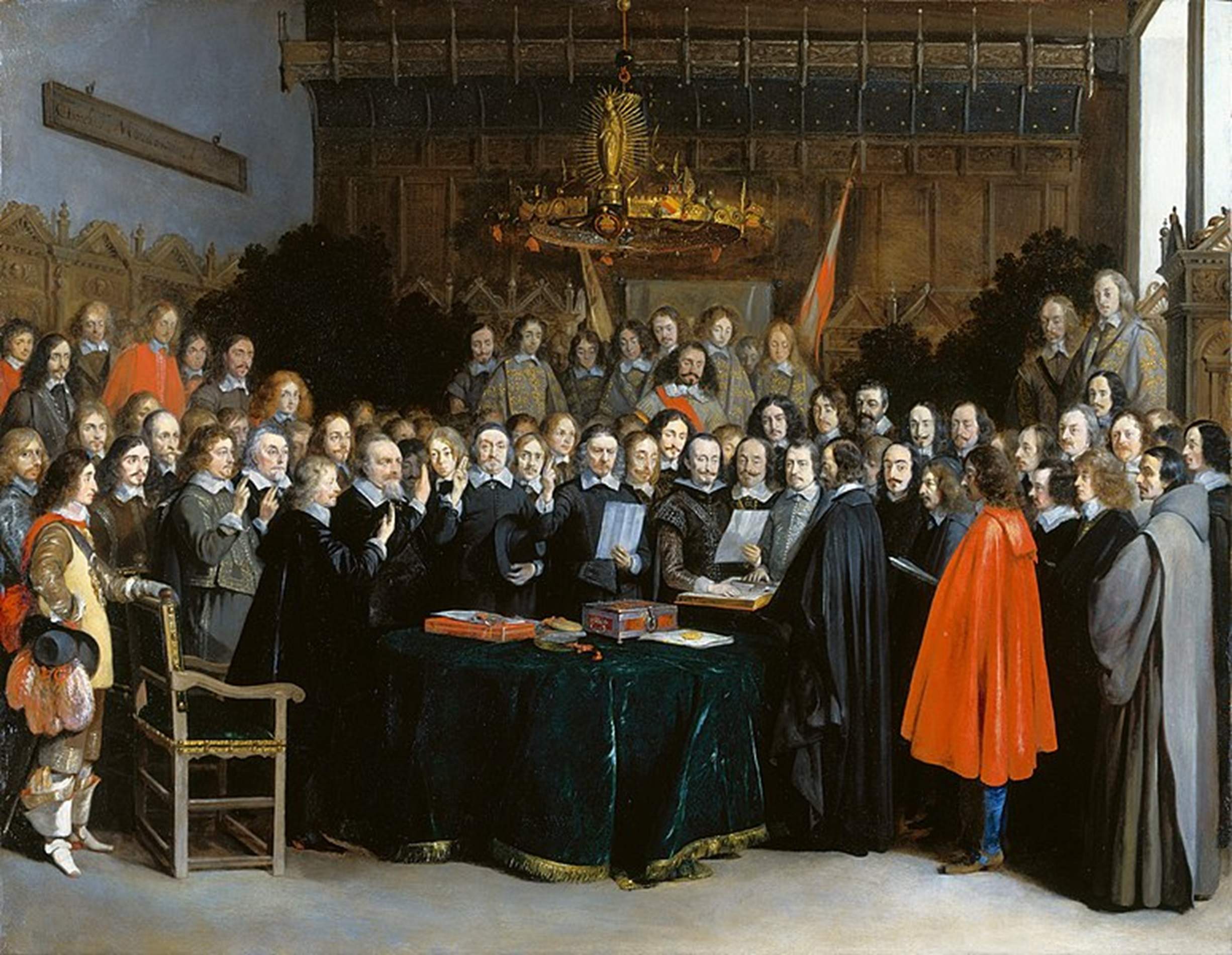 Firman el fin de la Guerra de los Treinta Años, la verdadera Primera Guerra Mundial