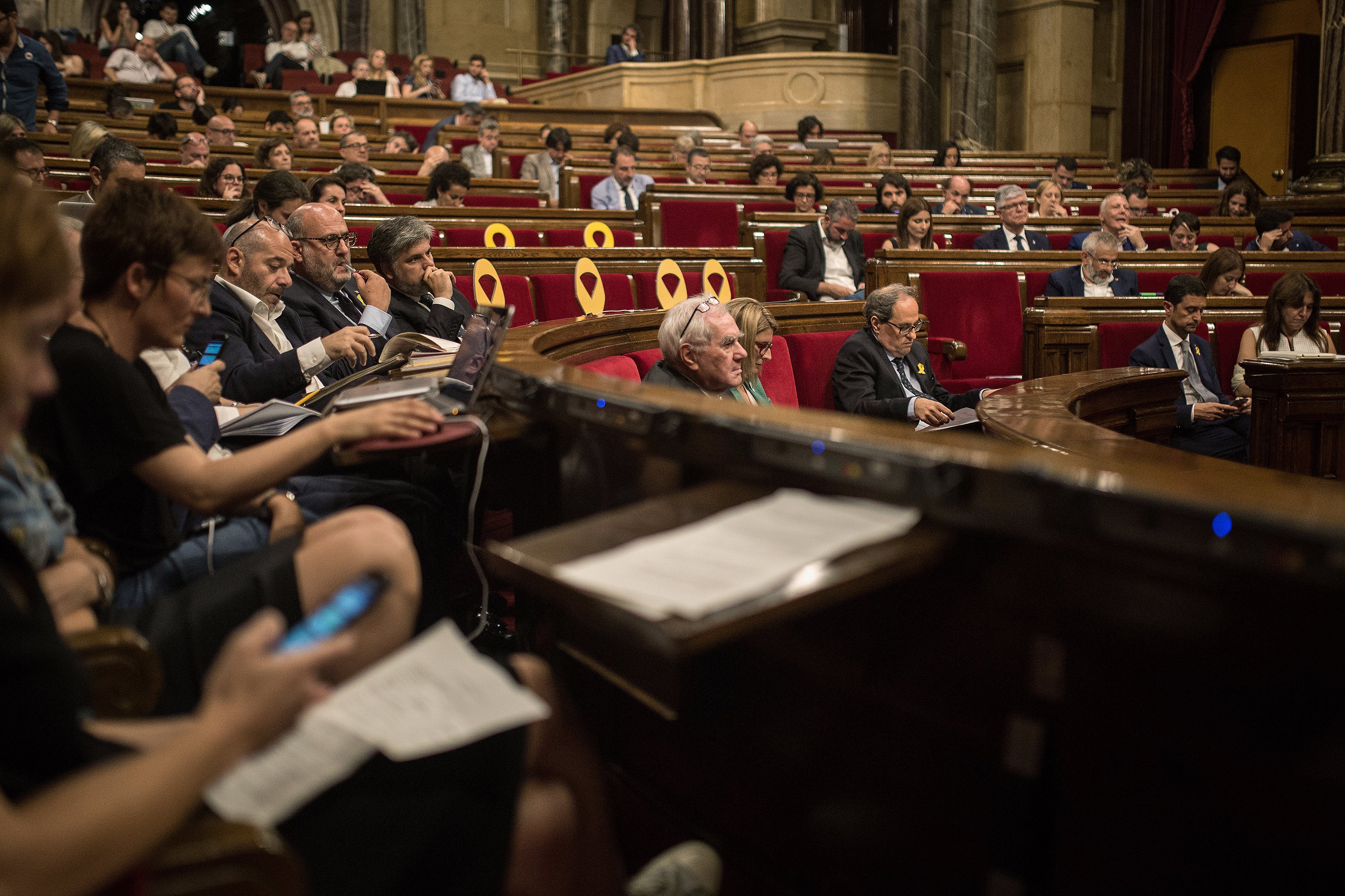 L'aprovació de la fòrmula de JxCat i ERC per superar el veto de Llarena, a l'aire