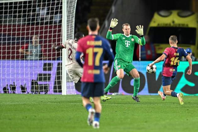 Fermín López Manuel Neuer Barça Bayern de Múnich / Foto: Europa Press Fermín López Manuel Neuer Barça Bayern de Múnich / Foto: Europa Press