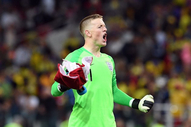 Jordan Pickford portero Inglaterra Mundial Colombia EFE