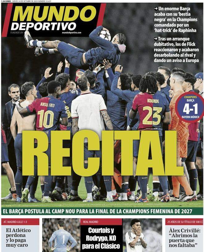 Portada del Mundo Deportivo Portada del Mundo Deportivo
