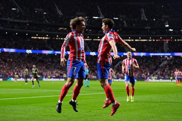 Griezmann Julián Álvarez gol Champions / Foto: Europa Press Griezmann Julián Álvarez gol Champions / Foto: Europa Press
