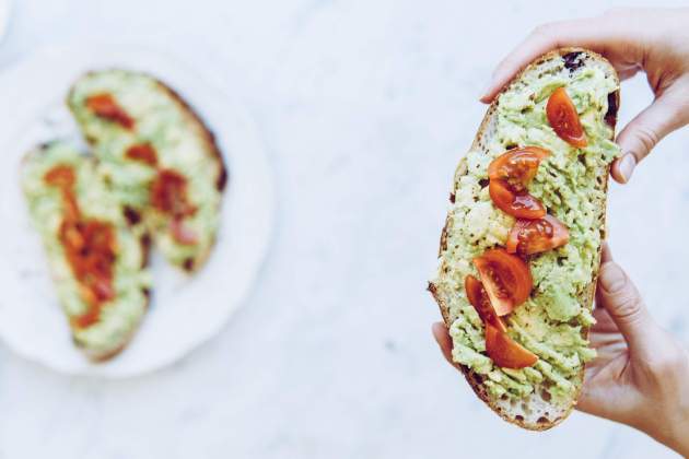 Tostada aguacate Tostada aguacate