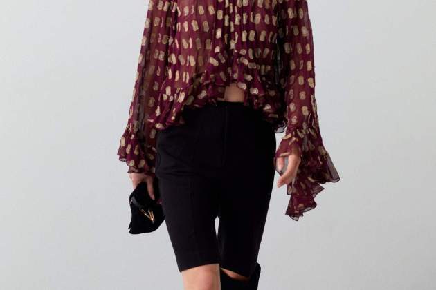 Camisa volants lurex1 Camisa volants lurex1