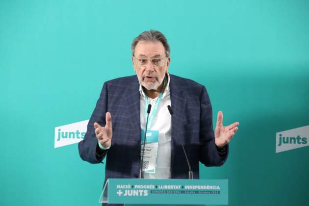 Josep Lluís Cleries al congrés Calella Junts / ACN Josep Lluís Cleries al congrés Calella Junts / ACN