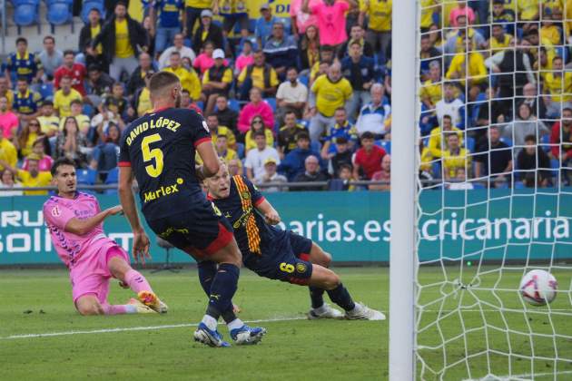 Las Palmas Girona gol Kirian EFE Las Palmas Girona gol Kirian EFE