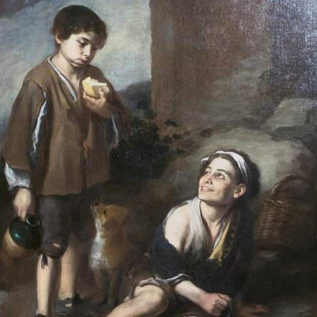 Representació d'un nen i una nena. Invitació al joc de l'argolla. Bartolomé Esteban Murillo. Font Dulwich Picture Gallery. Londres Representació d'un nen i una nena. Invitació al joc de l'argolla. Bartolomé Esteban Murillo. Font Dulwich Picture Gallery. Londres