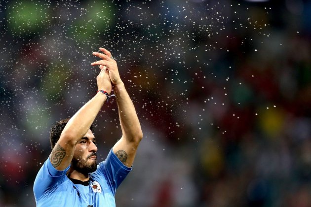 Luis Suárez Uruguai Mundial Rússia gol   EFE