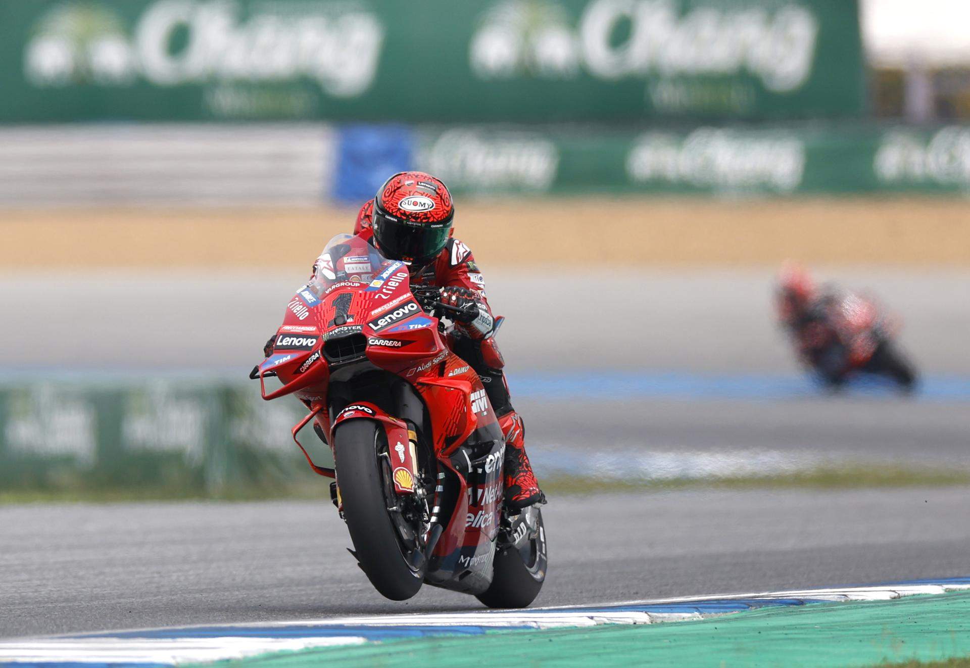 Pecco Bagnaia pide a Gigi Dall’Igna cambiar la Ducati
