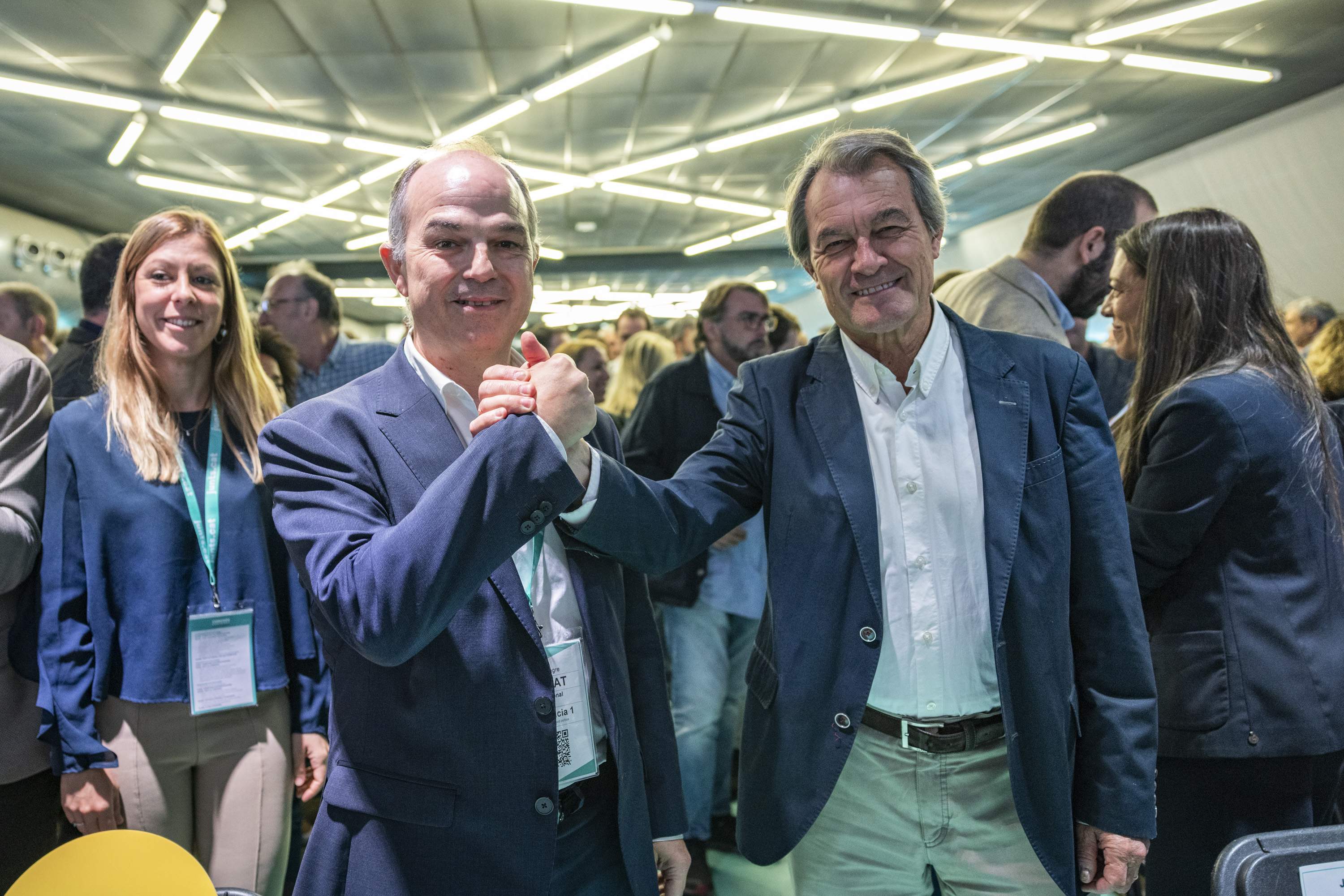 Turull i Mas celebren la fi de la causa de l'1-O al Tribunal de Comptes: "Això no és perdó, és justícia"