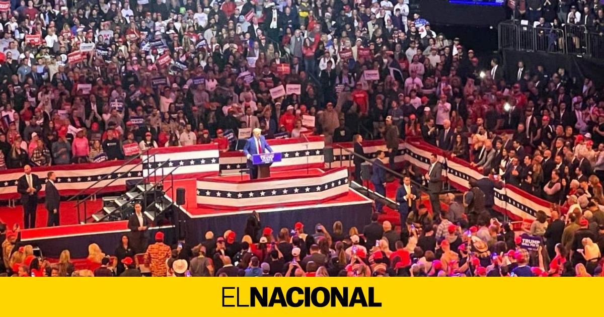 8 hores de 'show trumpista' a Nova York "Jo també soc immigrant, però