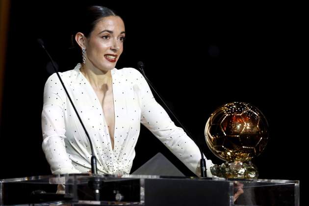 Aitana Bonmatí Balón de Oro 2024 / Foto: EFE Aitana Bonmatí Balón de Oro 2024 / Foto: EFE