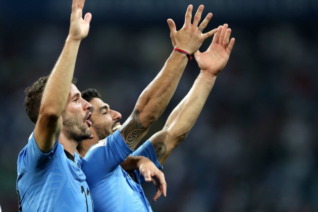 Stuani Suárez Uruguai Portugal Mundial Russia EFE Stuani Suárez Uruguai Portugal Mundial Russia EFE