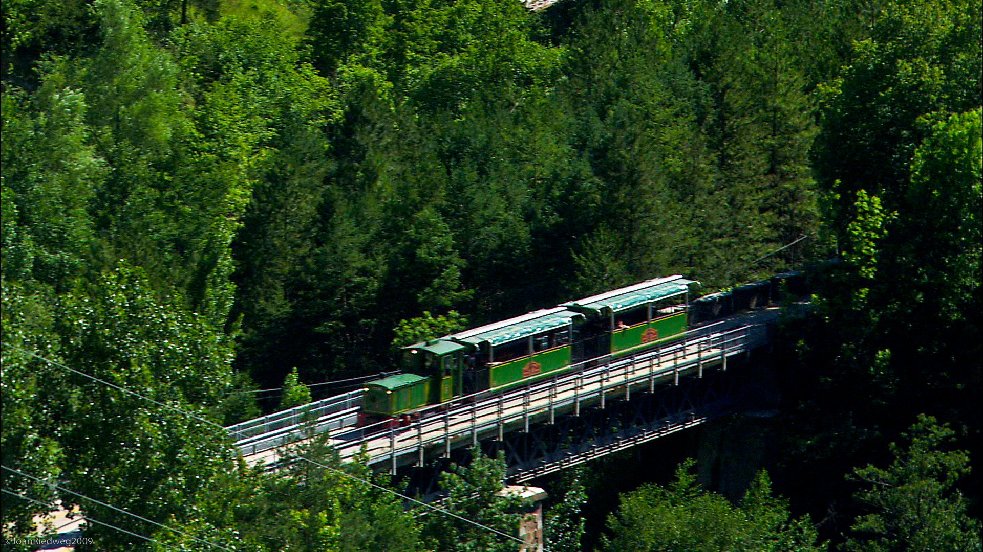 El Tren i el Museu del Ciment, al Berguedà