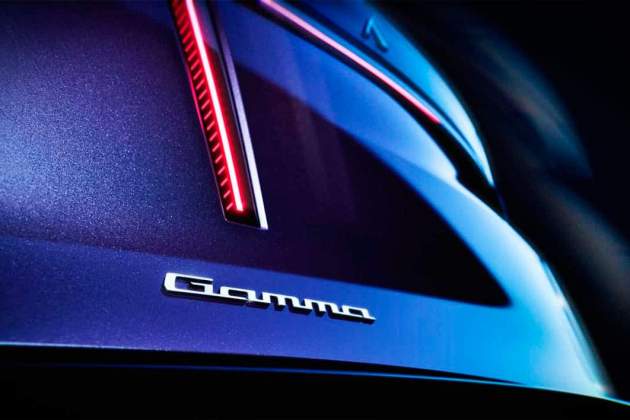 Lancia Gamma teaser Lancia Gamma teaser