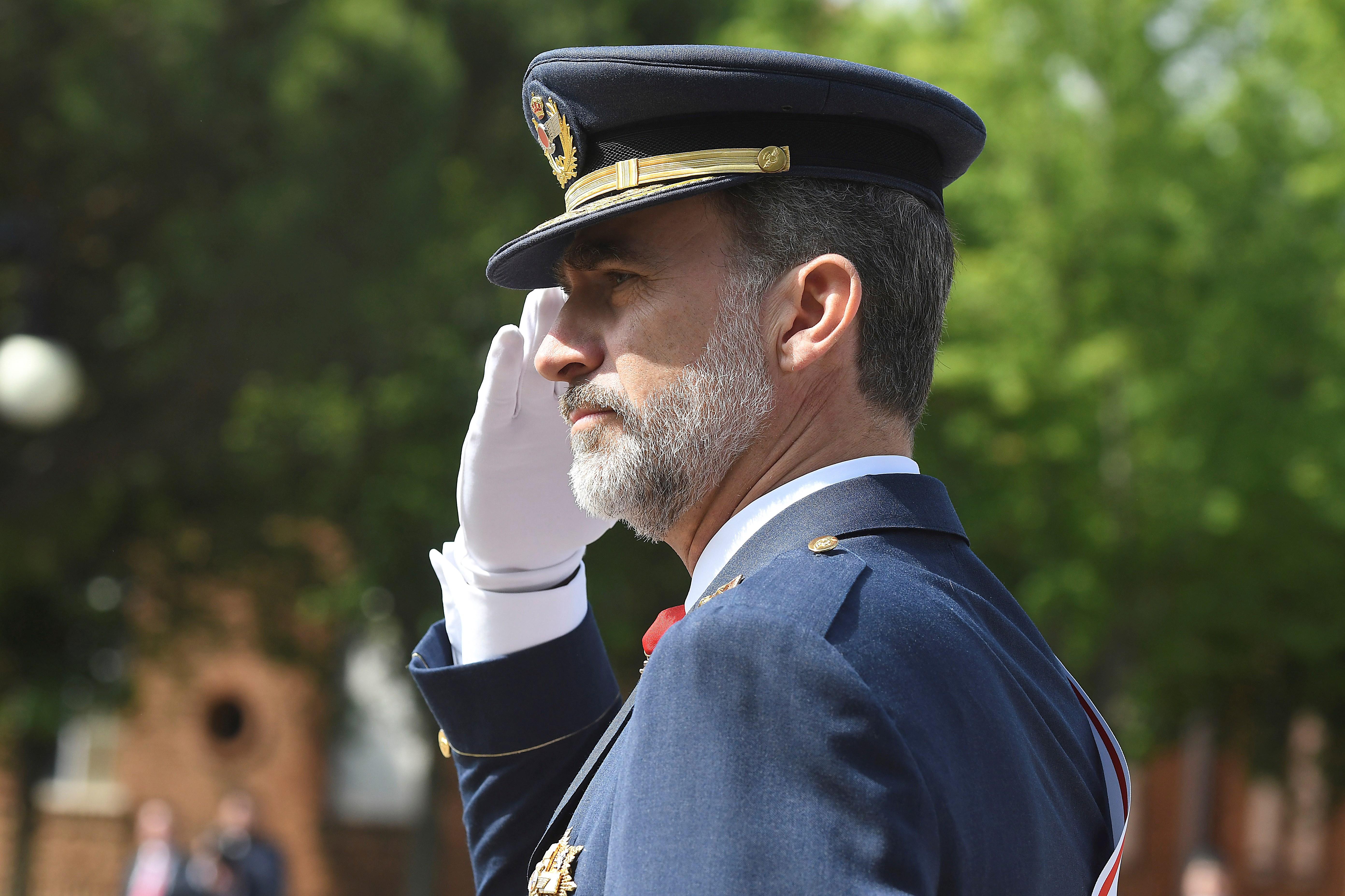 L'Obra Cultural Balear planta el rei Felip VI