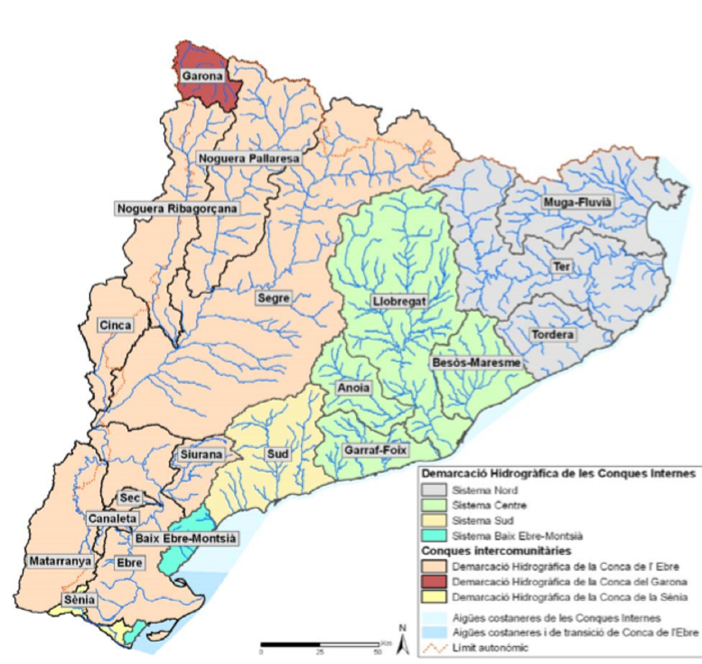 Els rius de Catalunya