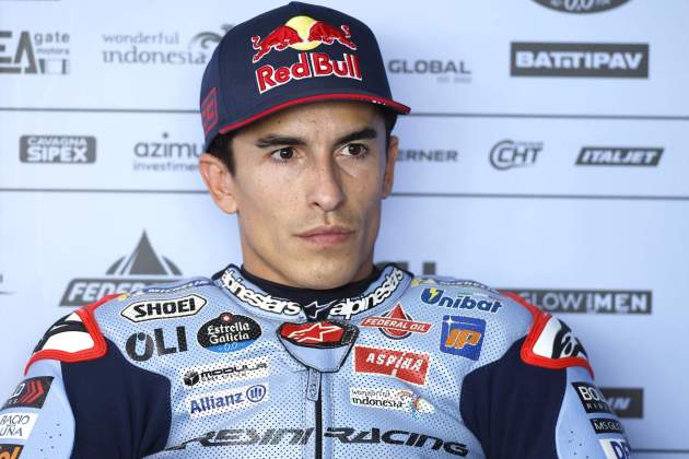 Marc Márquez serio / Foto: EFE Marc Márquez serio / Foto: EFE