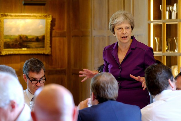 Theresa May acuerdo Brexit Efe