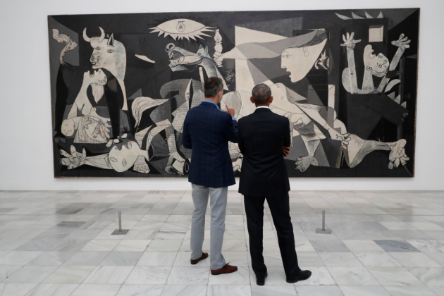 felip obama guernica2