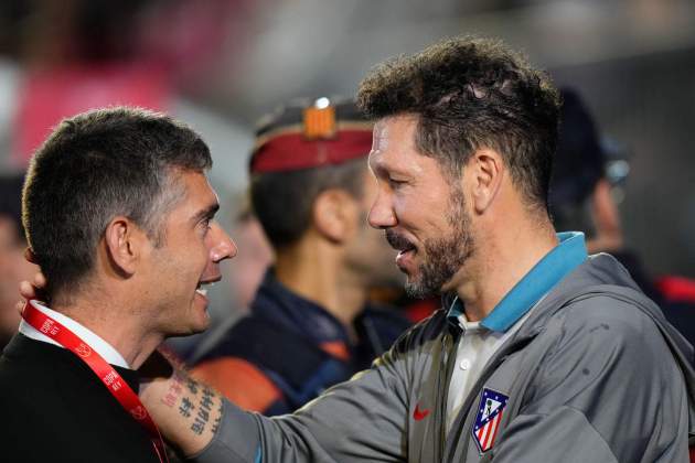 Ramón Carrascal Diego Pablo Simeone Vic Atlético de Madrid / Foto: EFE Ramón Carrascal Diego Pablo Simeone Vic Atlético de Madrid / Foto: EFE