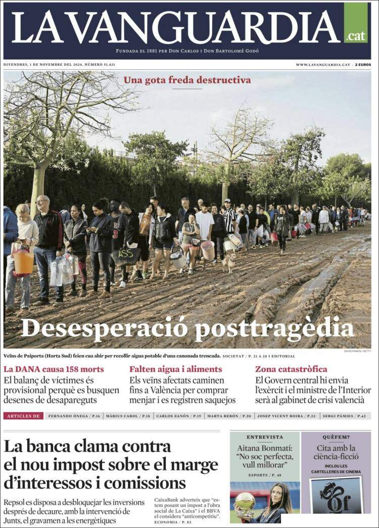 'La Vanguardia' 1 'La Vanguardia' 1