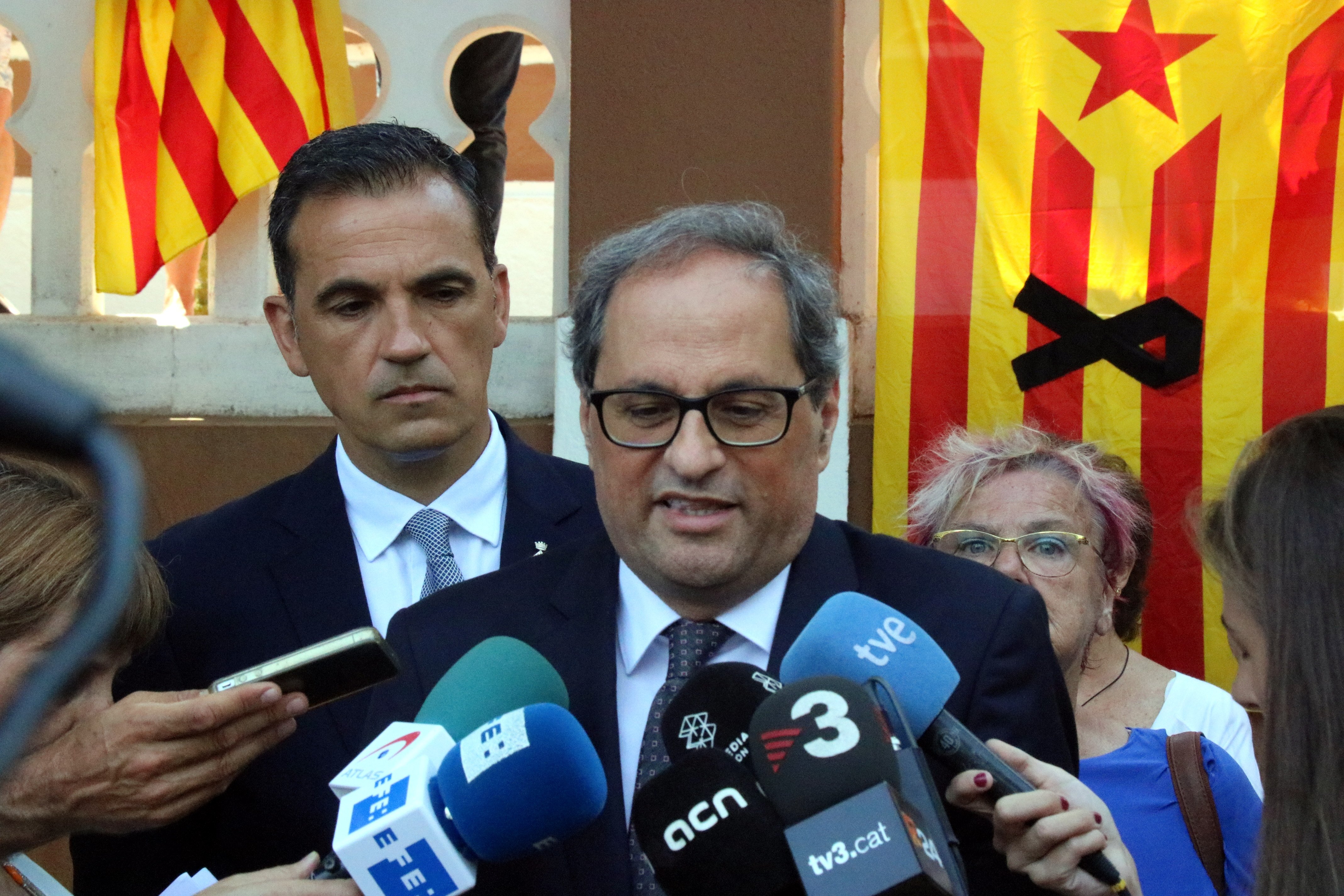 Torra assegura que Catalunya "s'ha guanyat" el dret a l'autodeterminació