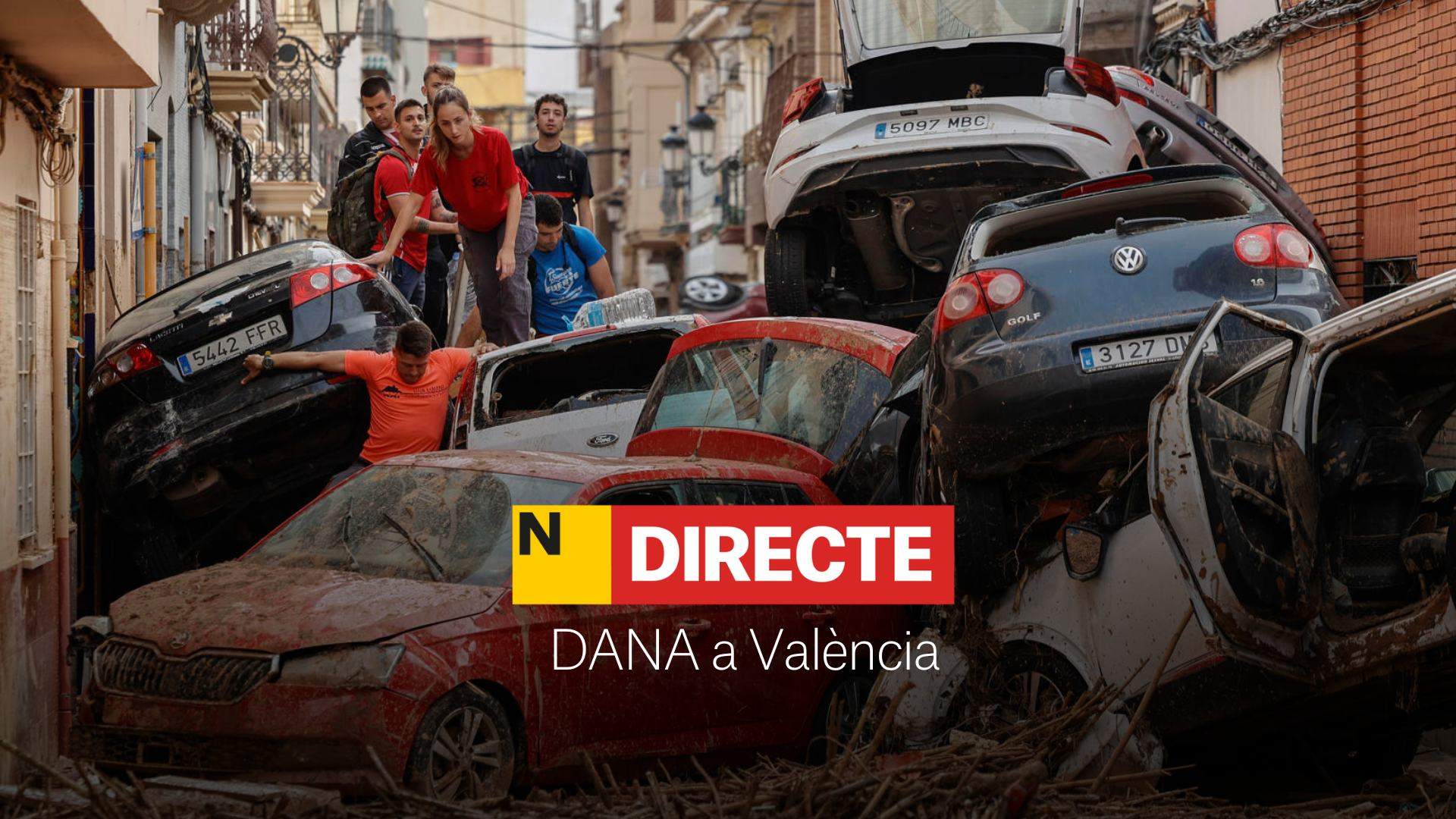 Última hora de la DANA en València, DIRECTO | El total de muertos se eleva a 210