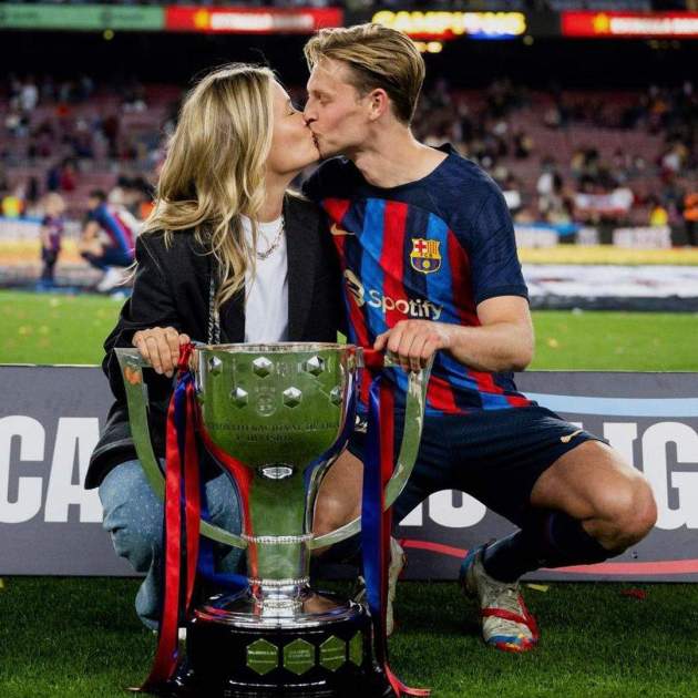 Frenkie de Jong y Mikky Kiemeney / Instagram Frenkie de Jong y Mikky Kiemeney / Instagram