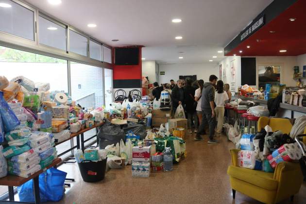 recollida ajuda valencia dana barcelona / ACN recollida ajuda valencia dana barcelona / ACN