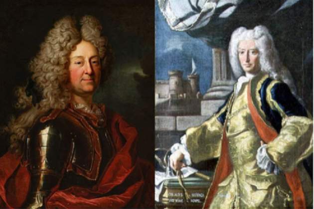 Retratos de los embajadores Harcourt y Harrach. Fuente Wikimedia Commons Retratos de los embajadores Harcourt y Harrach. Fuente Wikimedia Commons