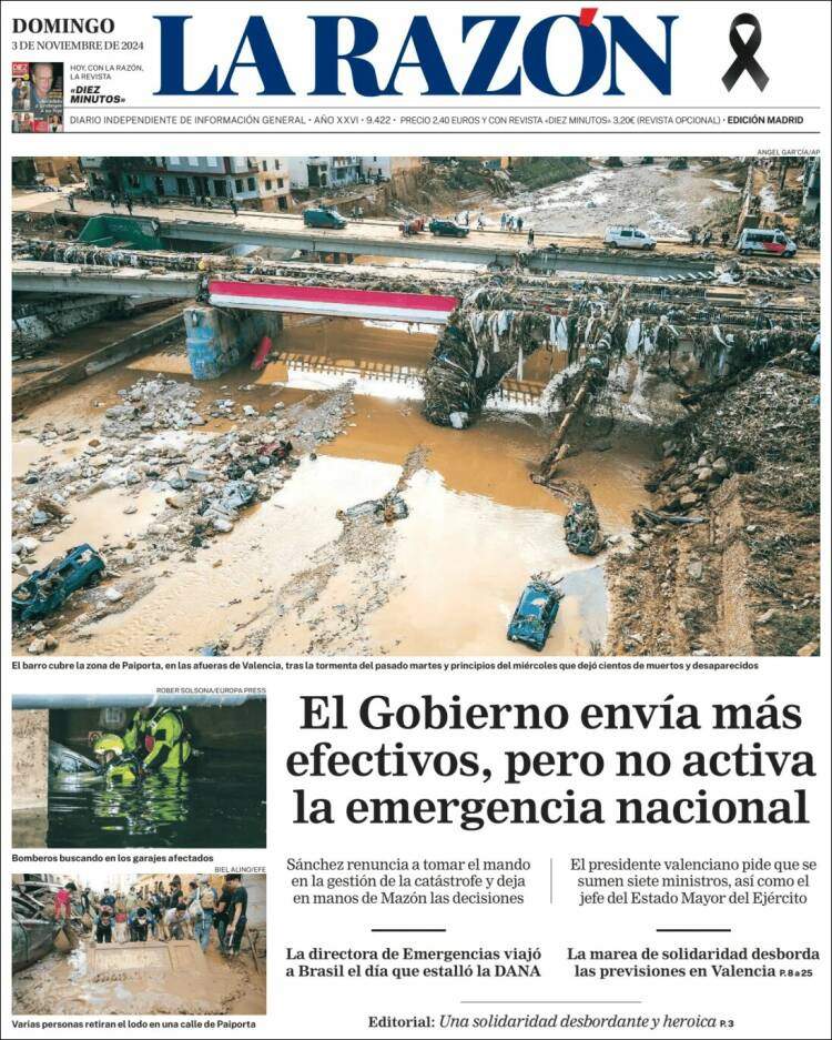 'La Razón' 3 'La Razón' 3