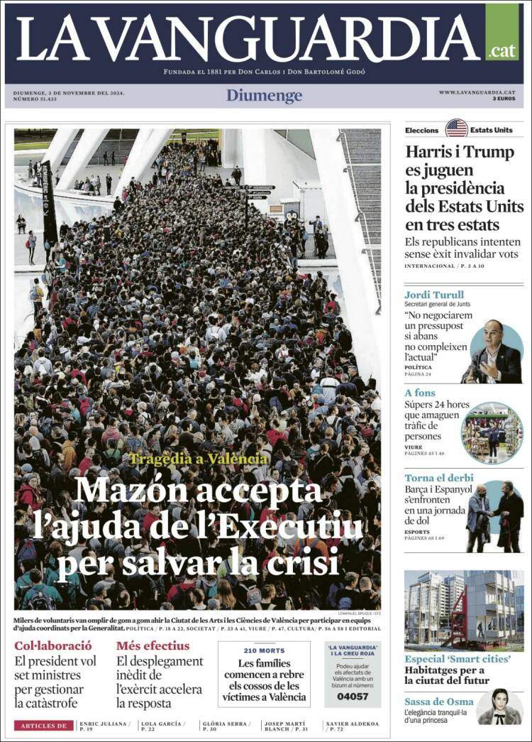 'La Vanguardia' 3 'La Vanguardia' 3