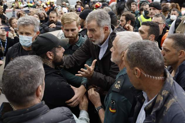 felip vi rei fang temporal dana valencia paiporta. EFE felip vi rei fang temporal dana valencia paiporta. EFE