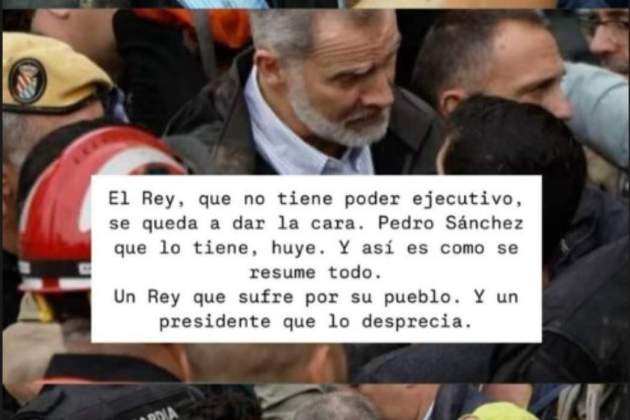 Victoria Federica assenyala a Pedro Sánchez   Instagram