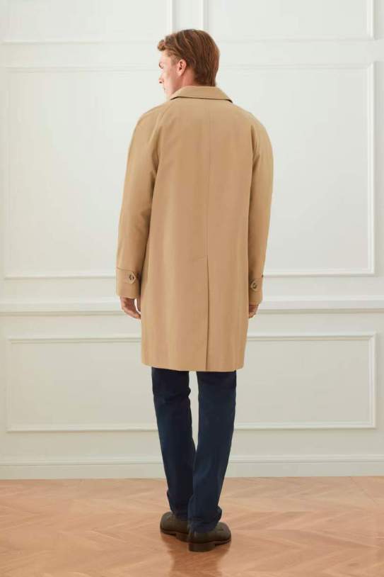 Gabardina clásica de hombre de algodón Emidio Tucci Gabardina clásica de hombre de algodón Emidio Tucci