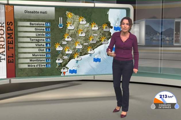Gemma Puig TN Vespre / TV3 Gemma Puig TN Vespre / TV3