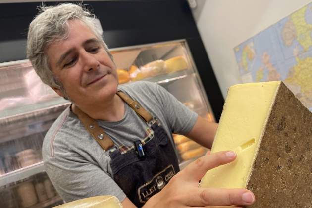 Xevi Miró en Leche Cruda queso / Foto: Raquel Sánchez Xevi Miró en Leche Cruda queso / Foto: Raquel Sánchez