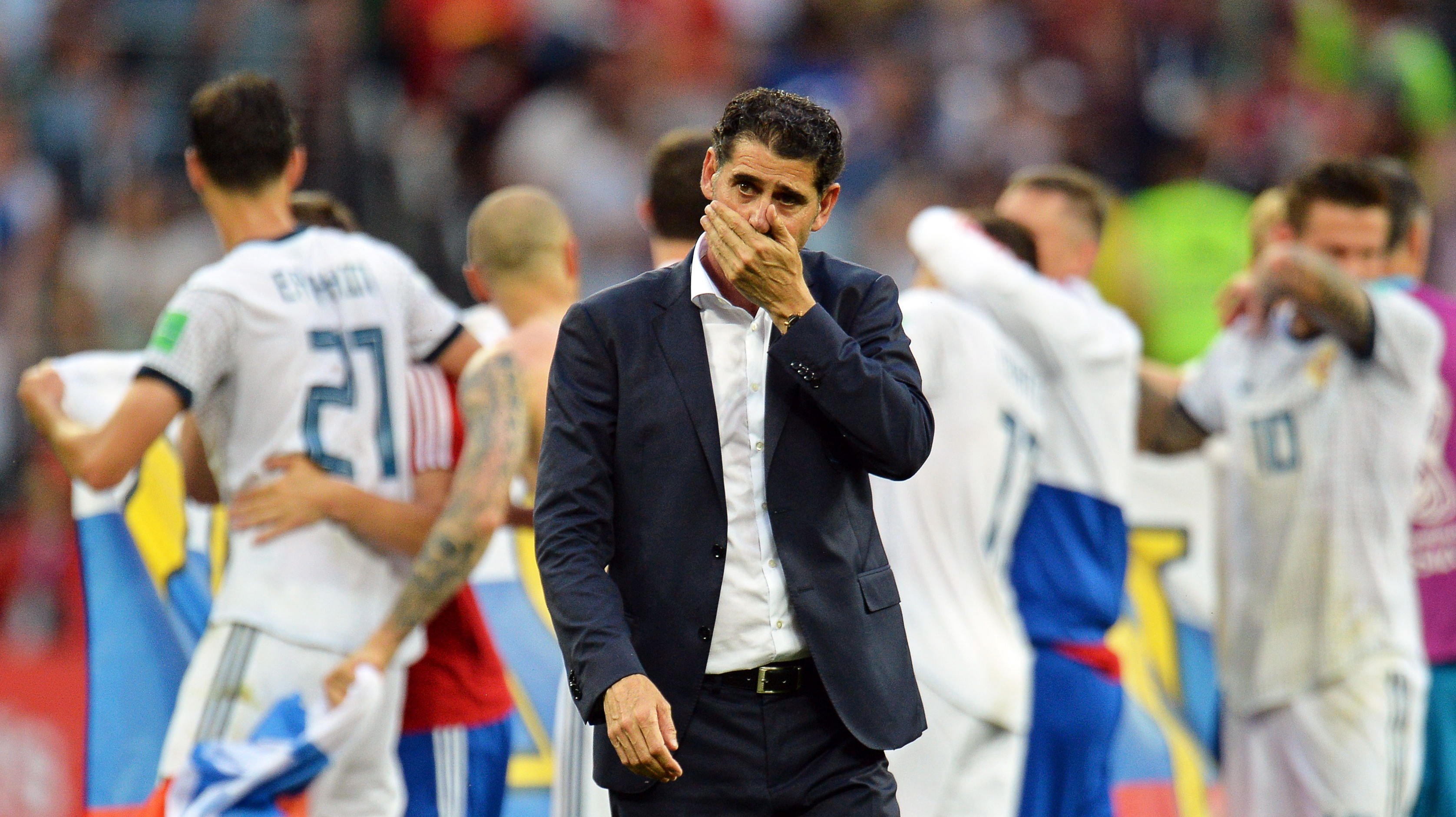 Hierro abandona la selección española después del fracaso del Mundial
