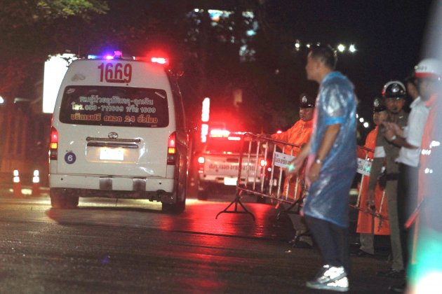 Ambulancia niños cueva Tailàndia EFE