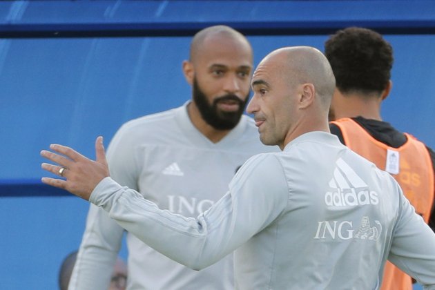 Robert Martínez Henry Mundial Rusia entrenamiento Bèlgica EFE