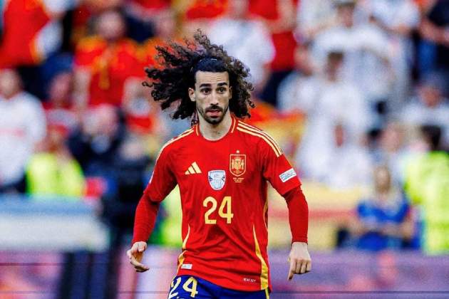 Marc Cucurella Eurocopa / Foto: @Cucurella3 Marc Cucurella Eurocopa / Foto: @Cucurella3